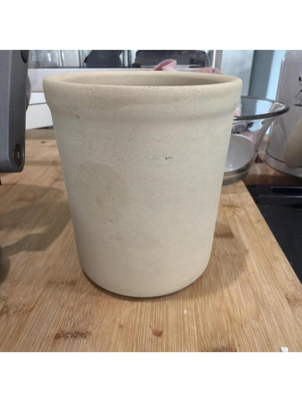 The Pampered Chef Stoneware Bread Baking Crock ~ USA *